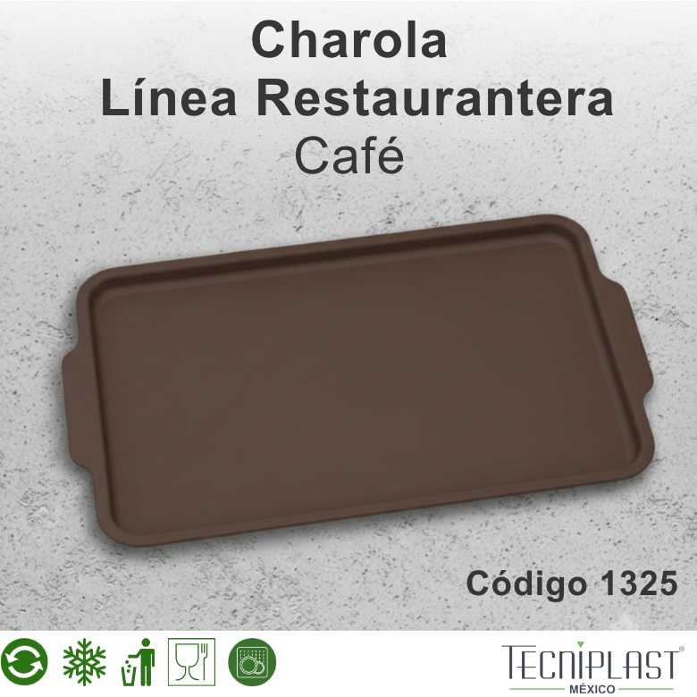 Charola L. R. de Polipropileno Plástico PP 1323 1325 foto 1