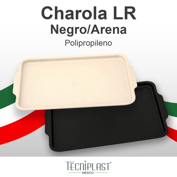 Charola L. R. de Polipropileno Plástico PP 1323 1325 foto 1