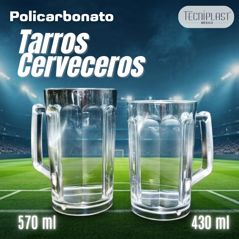 Tarro cervecero 1 de policarbonato 430 ml foto ejemplo 2 1904 y 1905