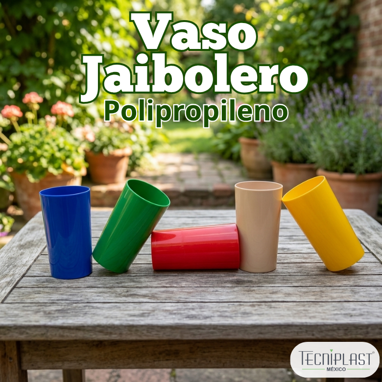 Vaso Jaibolero de Polipropileno Plastico PP 1168 varios colores