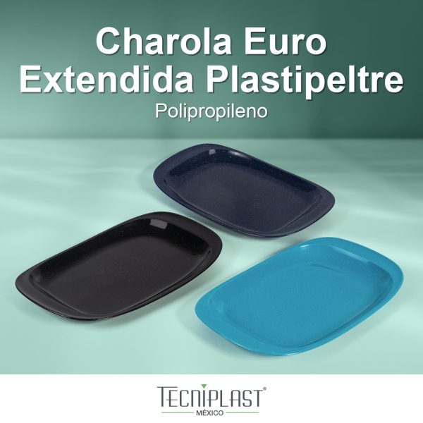 Charola Euro extendida Plastipeltre Polipropileno Plástico PP 1711 foto 6