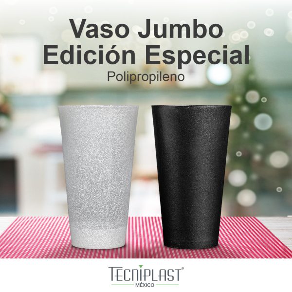 Vaso Jumbo Edición Especial Polipropileno Plástico PP 9019 foto 2