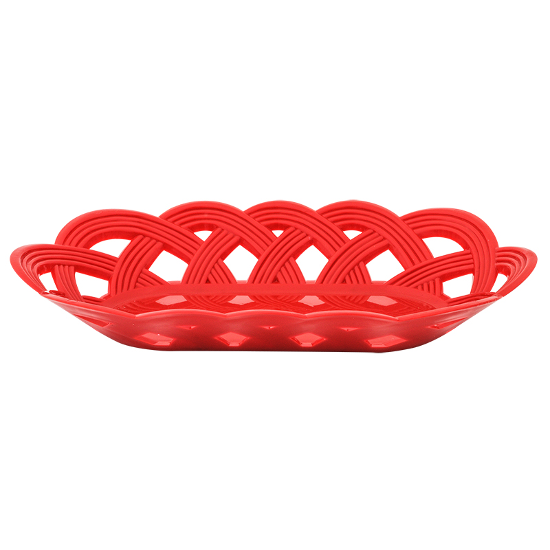 Canasta Panera Trenzada de Polirpopileno Plástico PP 1570