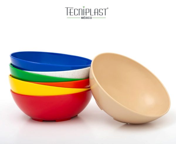 Plato cerealero grande de polipropileno plástico PP 1427 foto 1