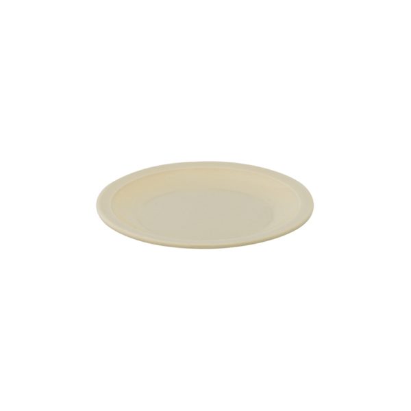 Plato plano chico de plástico policarbonato 16.4 cm