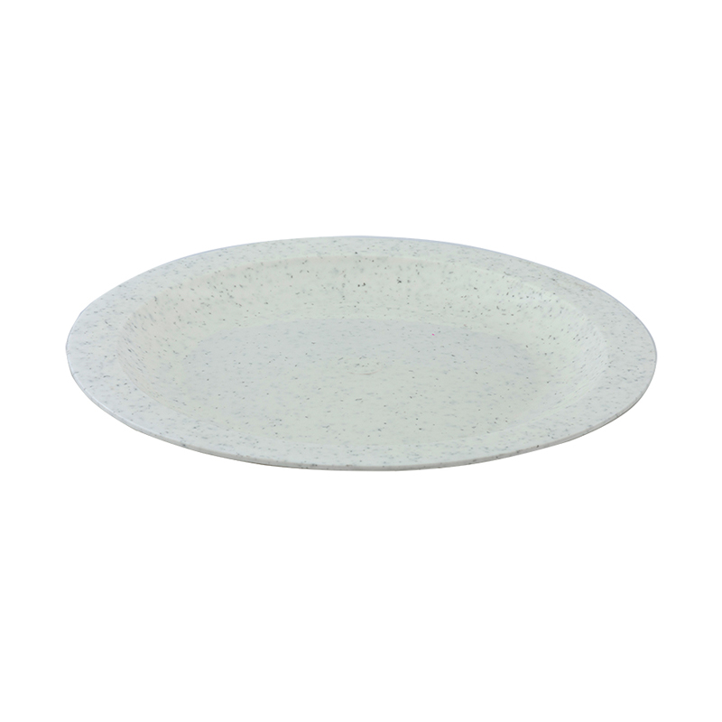 Plato tradicional plano polipropileno plástico PP 1220
