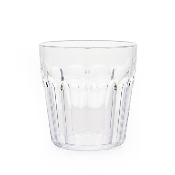Vaso verona de policarbonato, vaso de plástico transparente