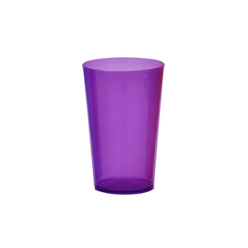 Vaso Traslúcido 12 oz de Polipropileno Plástico PP 1153 violeta