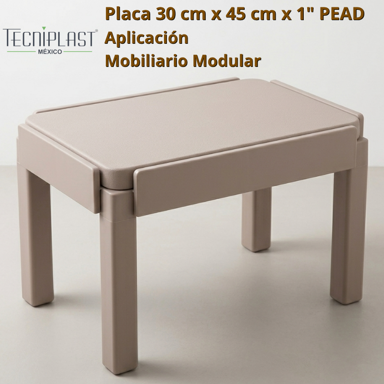 Placa 30 cm x 45 cm x 1″ PEAD – 0014