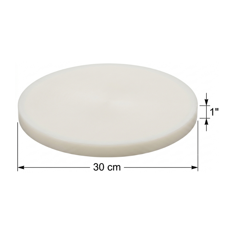 Placa Redonda 30 cm x 1″ PP de Alto Impacto – 0075