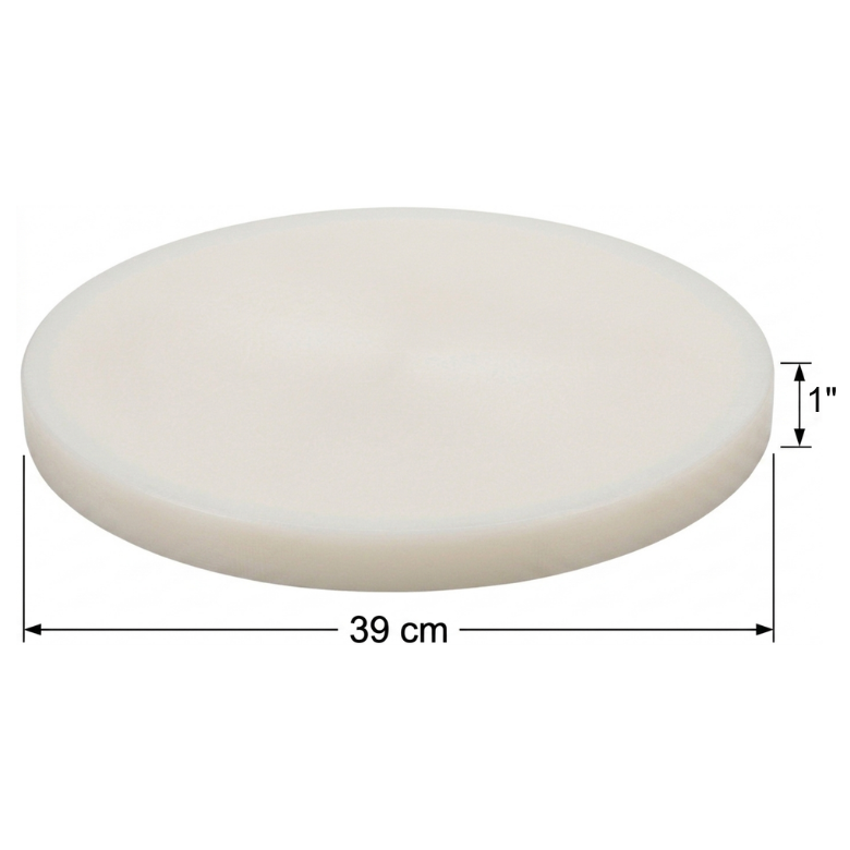Placa Redonda 39 cm x 1" Polipropileno de Alto impacto PP 0076