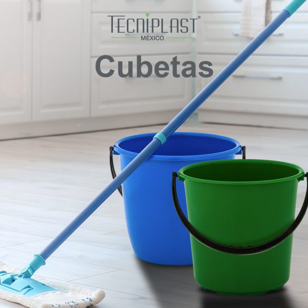 Cubeta asa Plástico 10 L de Polipropileno Plástico PP 1450 colores