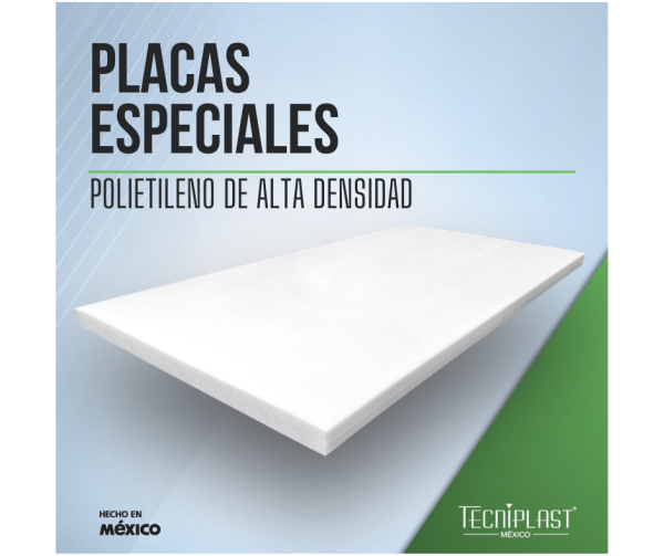 Placas especiales PEAD HDPE de Polietileno de alta densidad PE 9001 foto 1