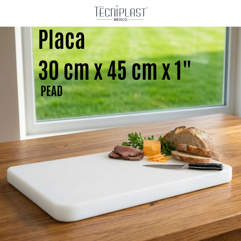 Placa 30 cm x 45 cm x 1″ PEAD – 0014