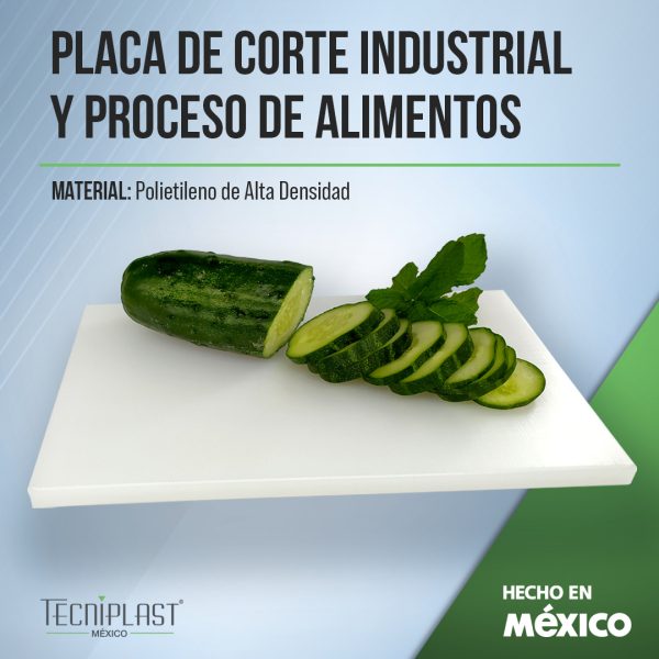 Placa 38 cm x 51 cm Premium PEAD HDPE de Plástico 9007 foto 2