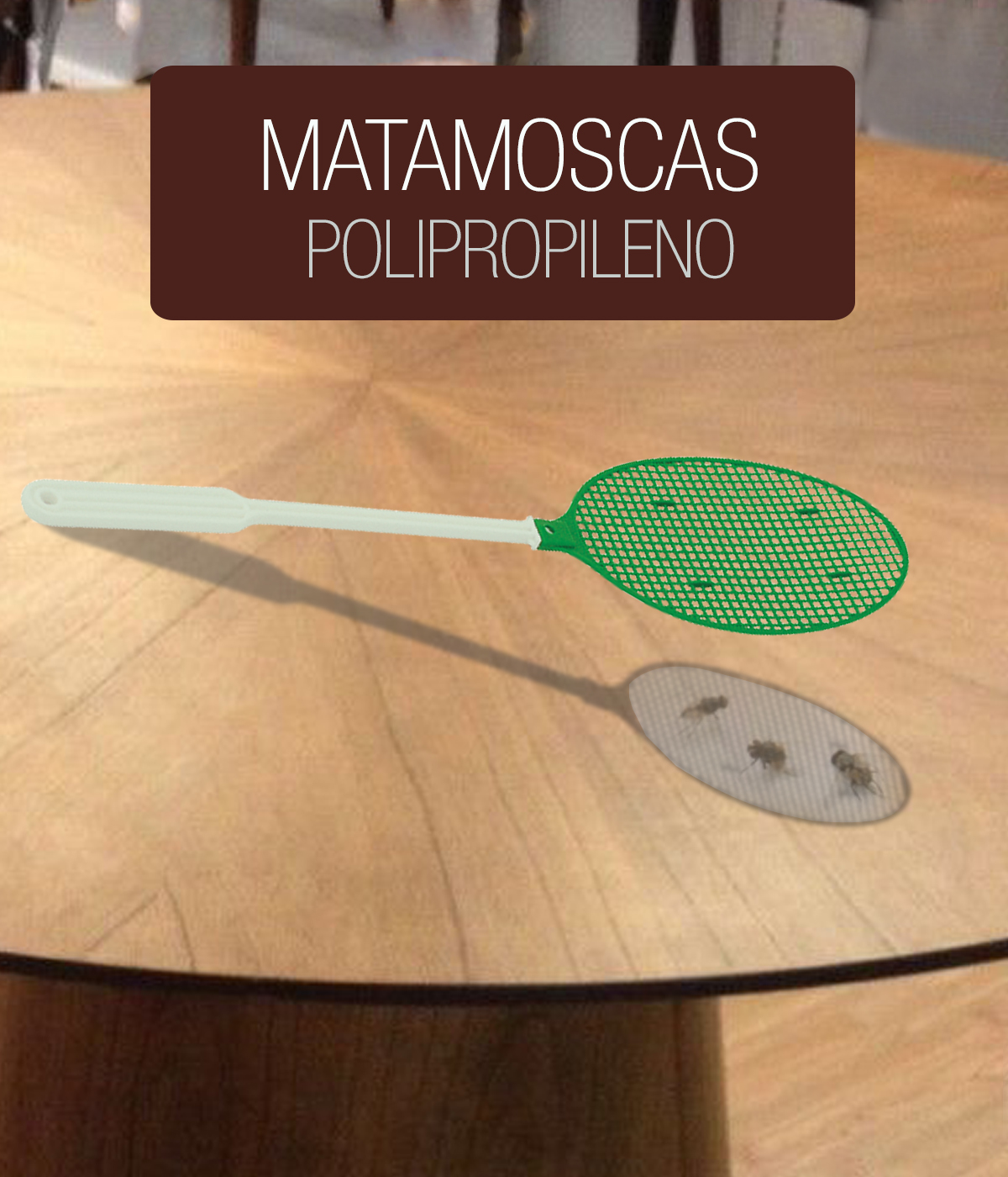 Matamoscas de Polipropileno Plástico PP 4008 foto 1