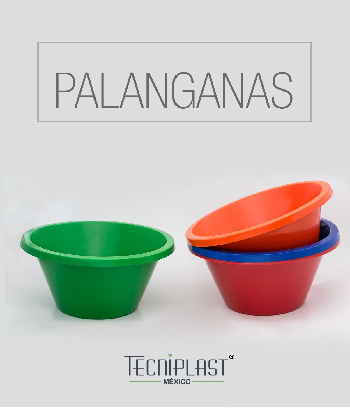 Palangana Cónica 14 L de Polipropileno Plástico PP 1464 foto 1