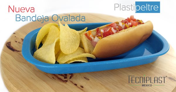 Bandeja Ovalada Plastipeltre Polipropileno Plástico PP 1708 foto 3