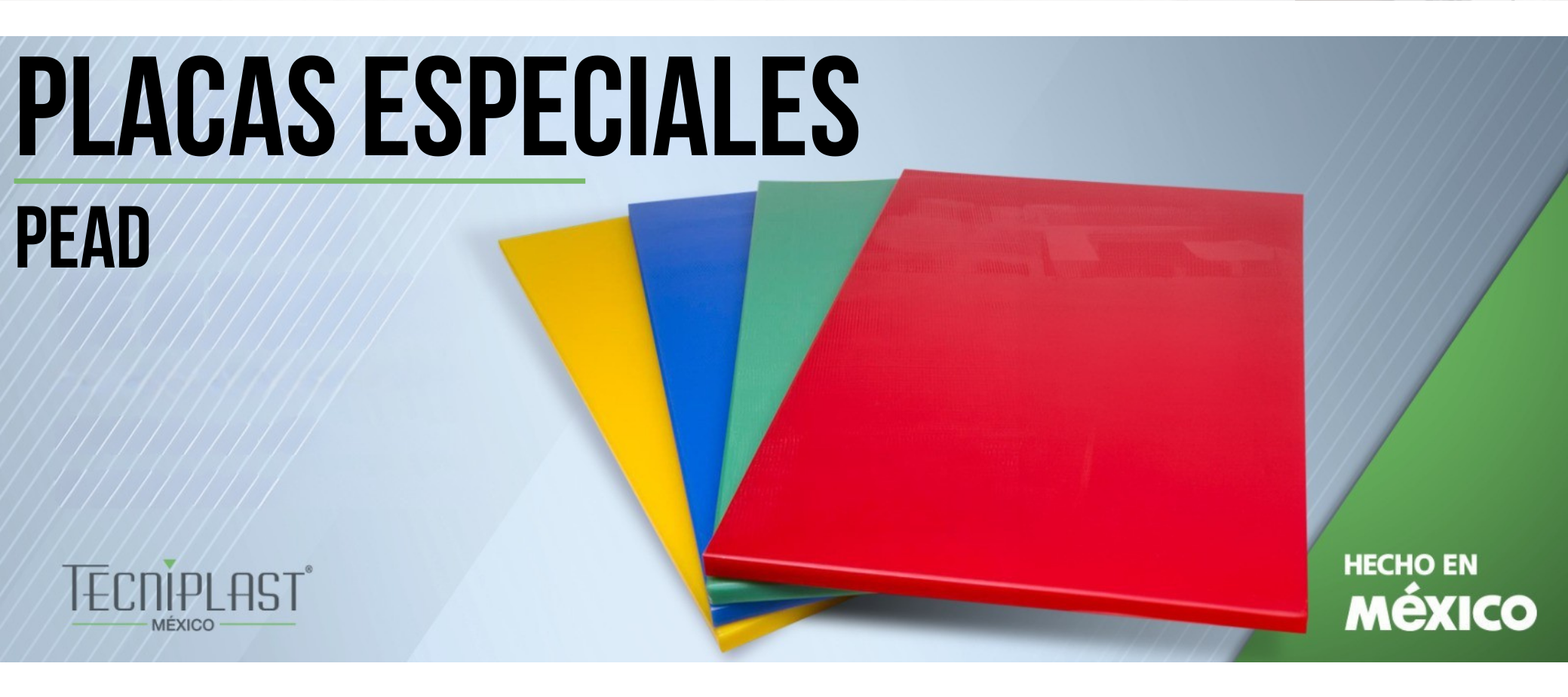 PLACAS ESPECIALES PEAD 9001