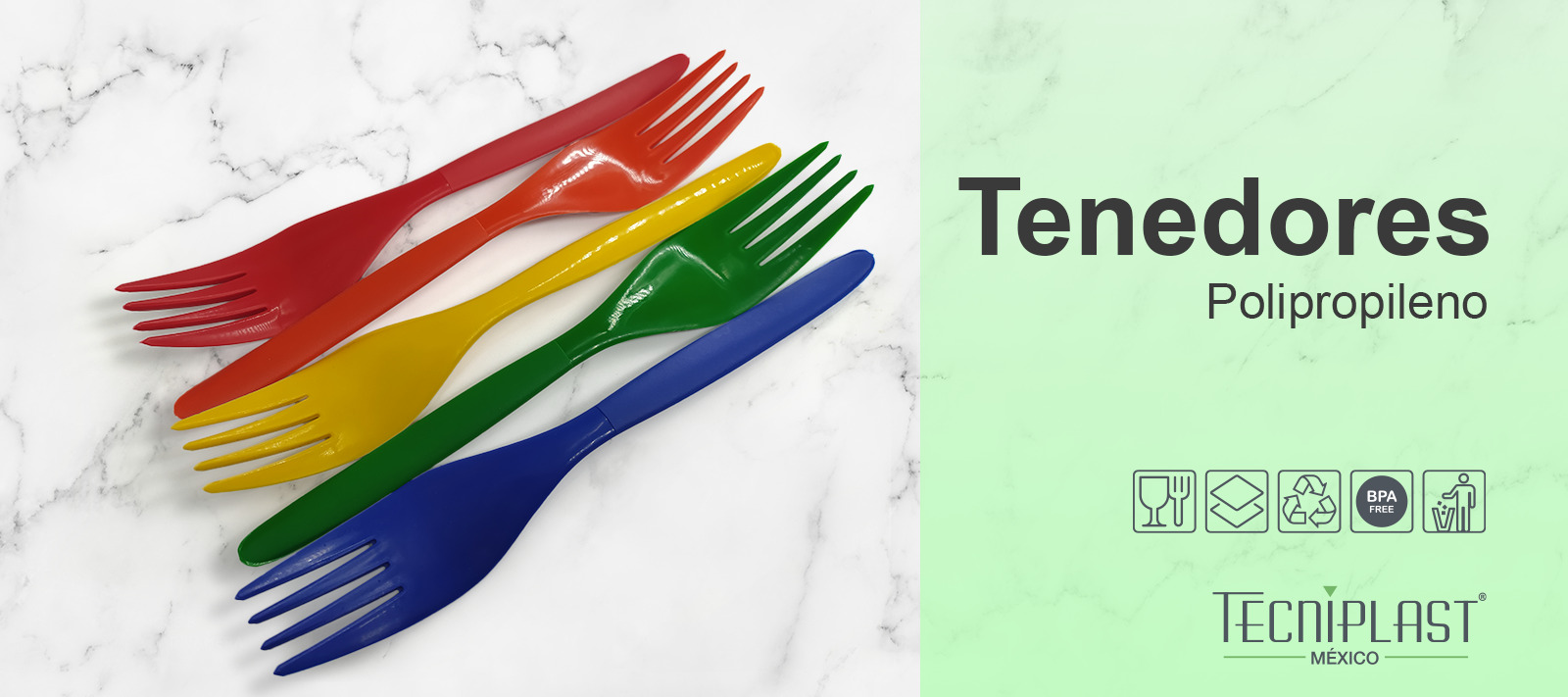 TENEDORES POLIPROPILENO 4004