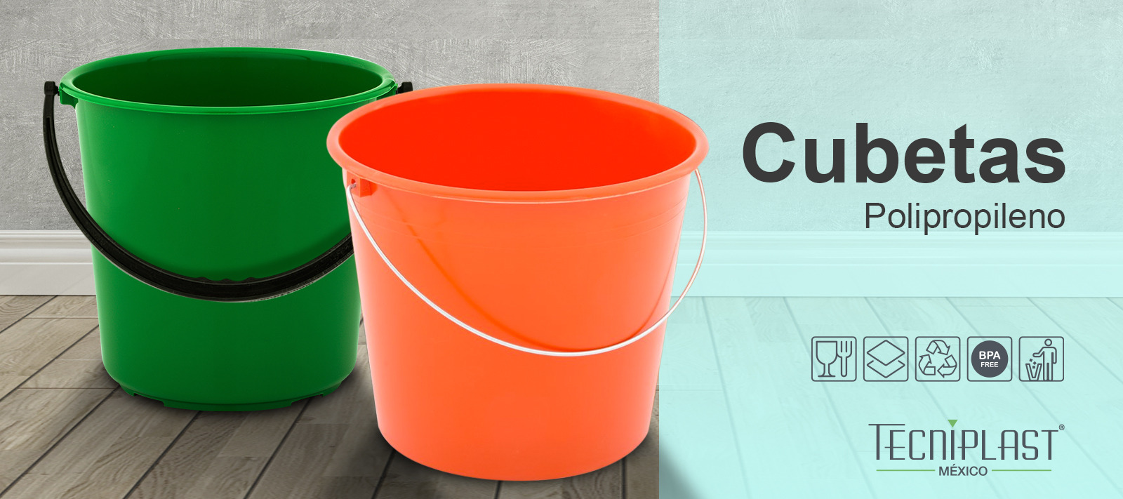 CUBETAS POLIPROPILENO