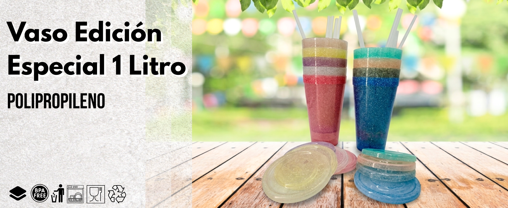 Vaso Edicion Especial 1 litro