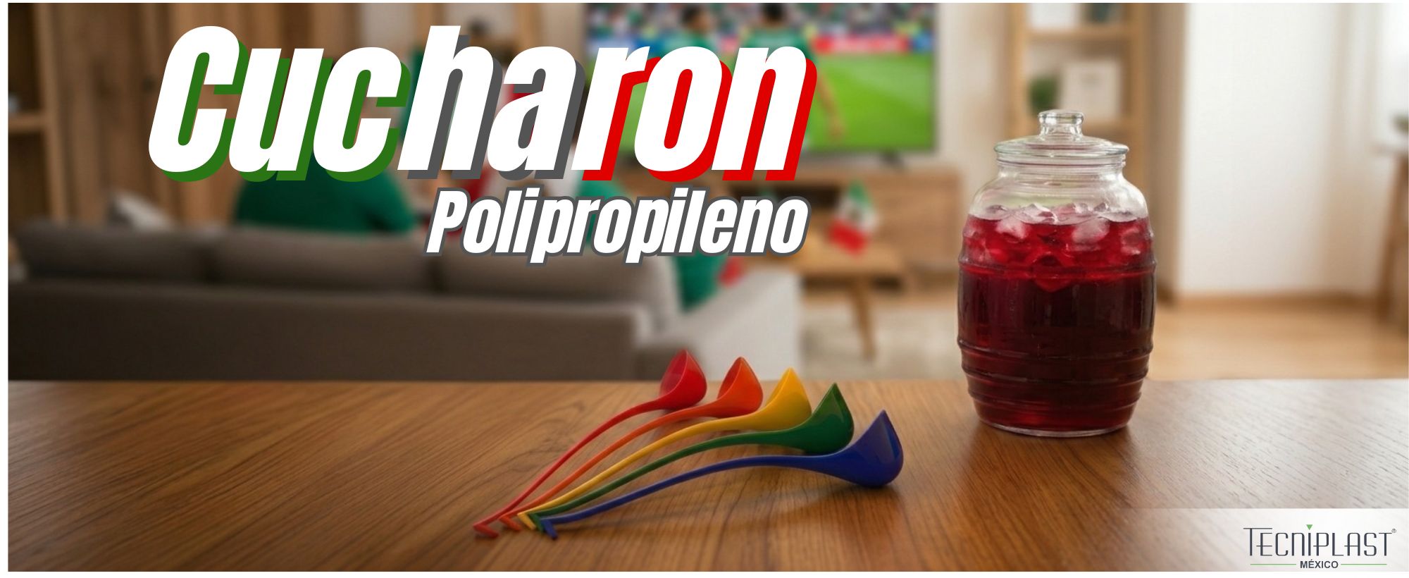 Cucharón de Polirpopileno Plástico PP 1524 foto 2