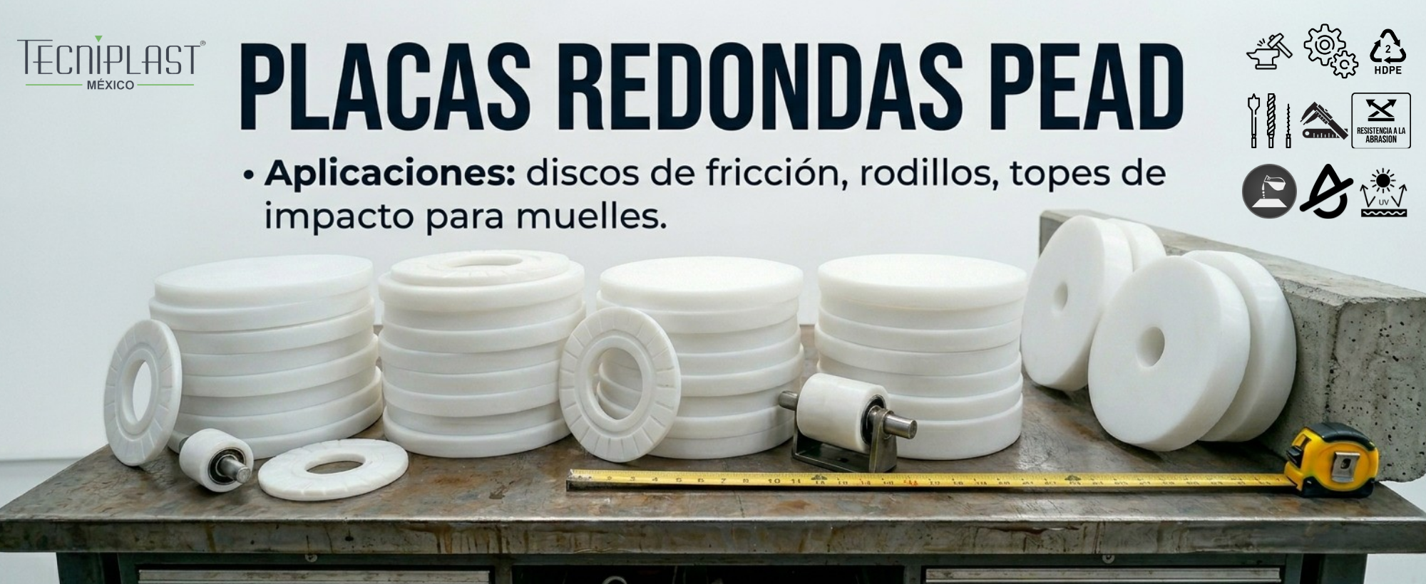 PLACAS REDONDAS PEAD 0018 0019 0021 0029 0030