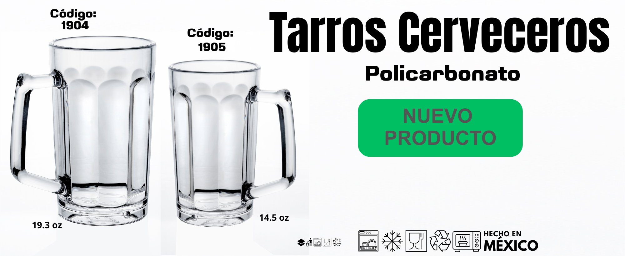 TARROS CERVECEROS POLICARBONATO 1904 1905