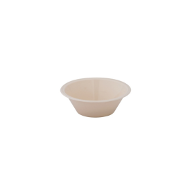 Plato postre de policarbonato plástico reutilizable de 250 ml 8.5 oz 1804